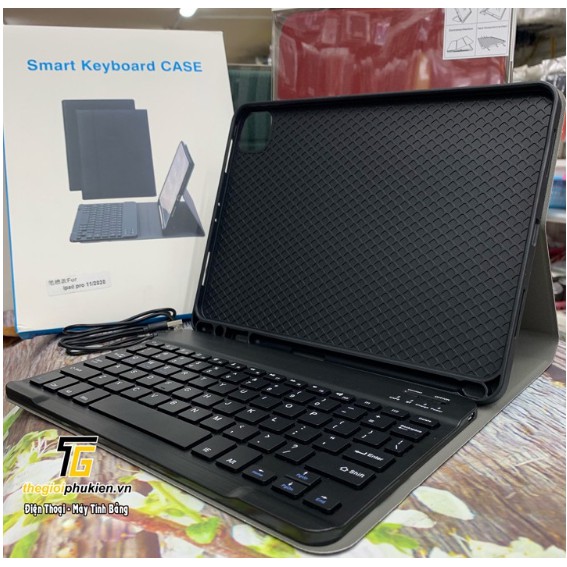 BAO DA BÀN PHÍM BLUETOOTH IPAD PRO 11 - 2020 - M1 11 2021 SMART KEYBOARD KÈM BAO DA BOOK COVER