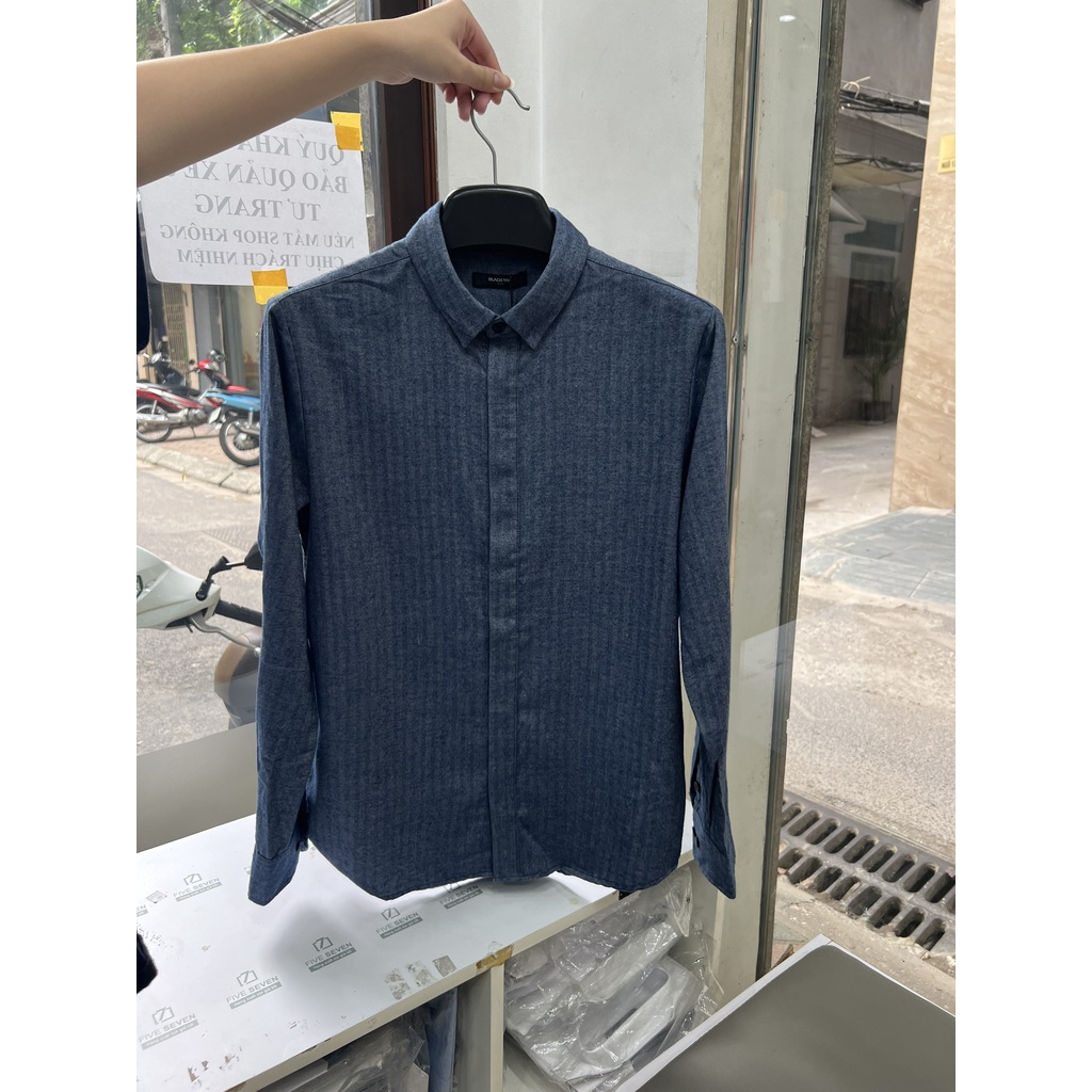 Áo sơ mi BlackYak vải vân