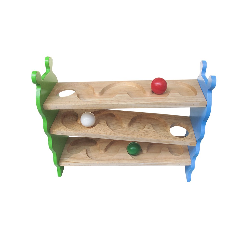 Đồ chơi gỗ Winwintoys - Banh lăn zíc zắc hình sâu 67092