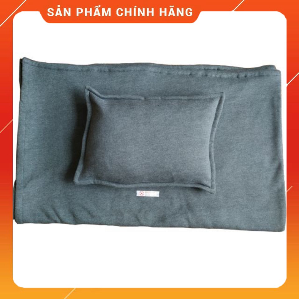 Set chăn gối nỉ văn phòng Nhật Pháp cao cấp 1.7m x 2m