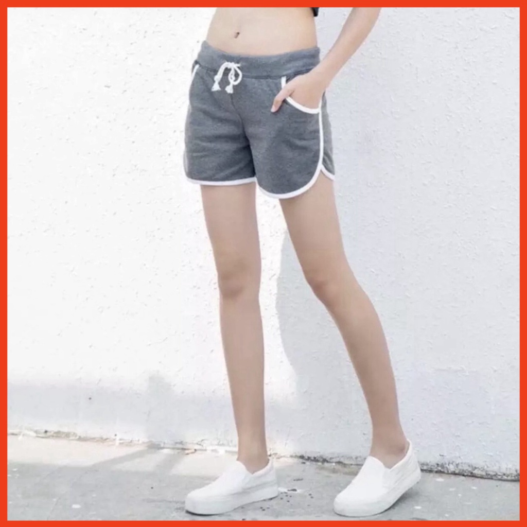 quần đùi nữ COTTON chạy viền 2 bên hông trẻ trung năng động 38kg-55kg