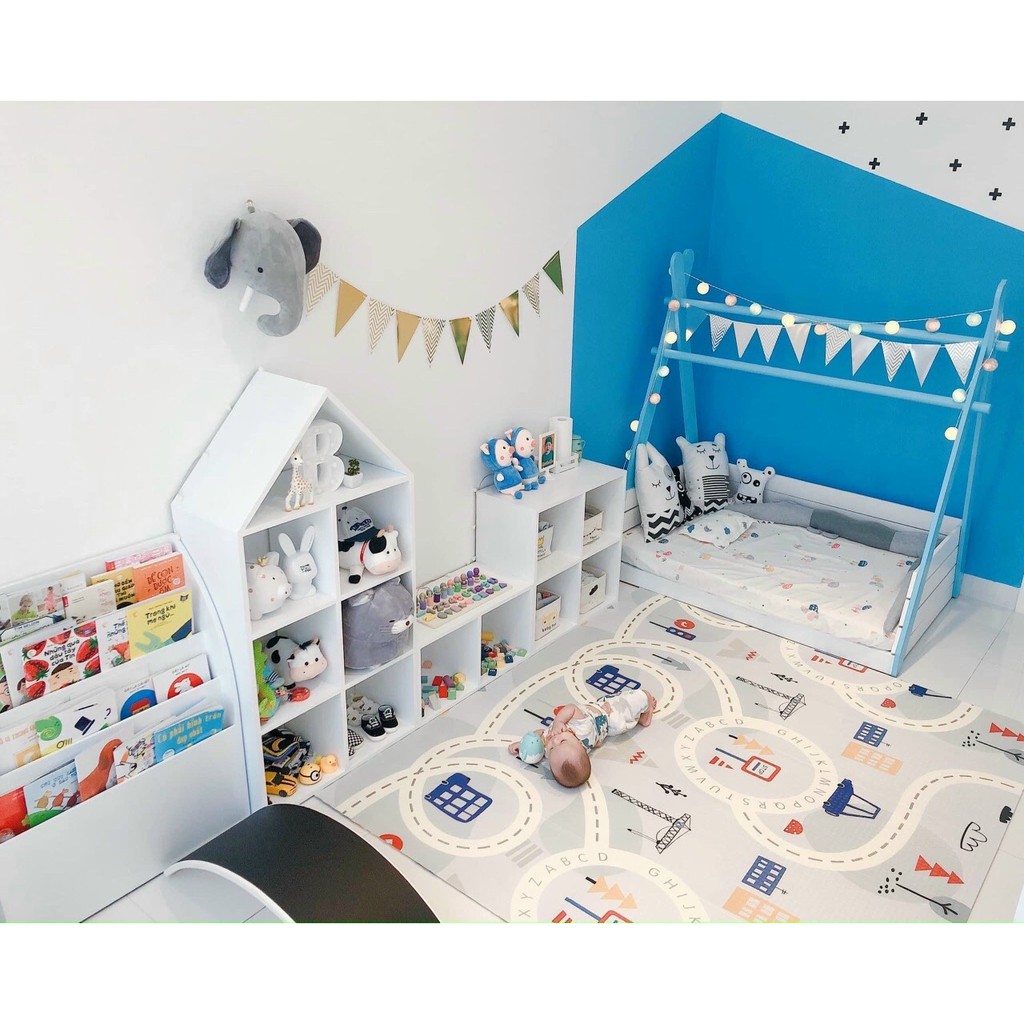 [Haobaby shop] Thảm xốp XPE Umoo dạng gấp
