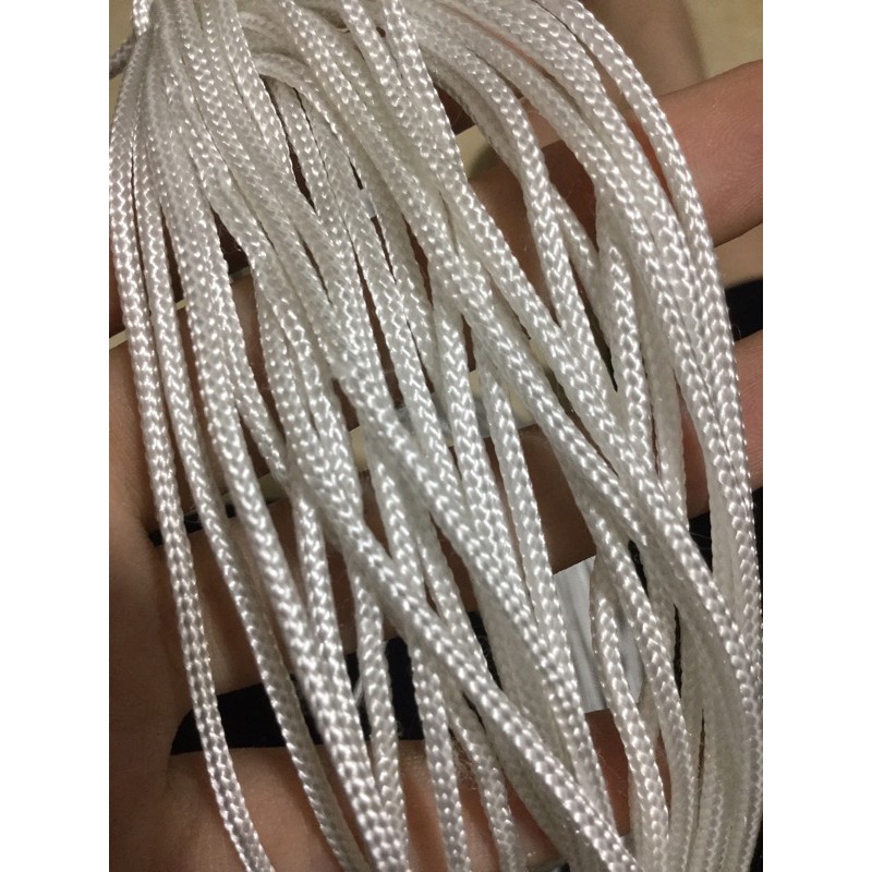 Dù tròn trắng xanh | BigBuy360 - bigbuy360.vn