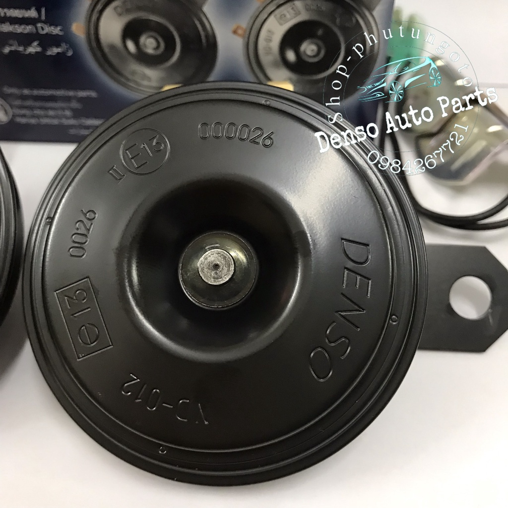 Còi đĩa - kèn đĩa 2 giắc chính hãng Denso Indonesia