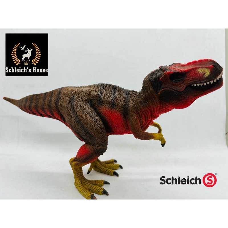 Mô hình khủng long , đồ chơi con vật Schleich chính hãng  T Rex đỏ bản đặc biệt 72068 - Schleich House