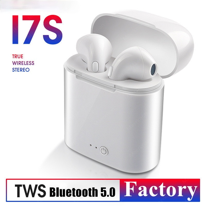 【weili】Tai nghe Bluetooth không dây i7s / Tai nghe không dây Mini, tai nghe thể thao, thể thao ngoài trời tự động kết hợp tai thoải mái chống thấm nước và chống mồ hôi.bluetooth tai nghe không dây tai nghe  tws cảm biến cảm ứng phổ quát cho android ipho