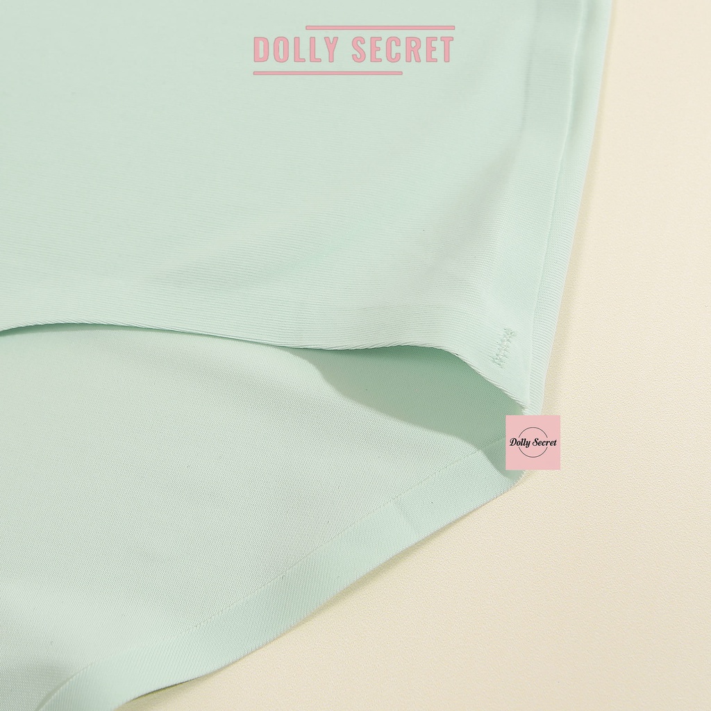 Combo set 5 quần lót nữ đúc su non thun lạnh không viền cạp ép cao cấp DOLLY SECRET QL005