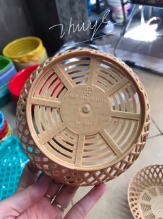 Rổ nhựa giả mây