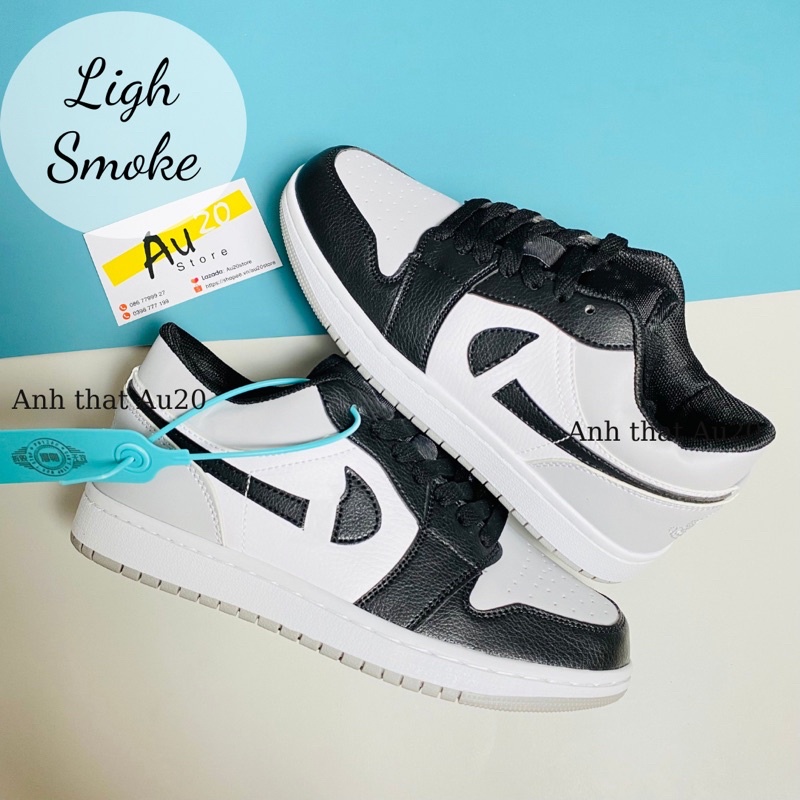 [Ảnh Thật]Giày Thể Thao Sneaker Nam Nữ Low Smoke Màu Sáng