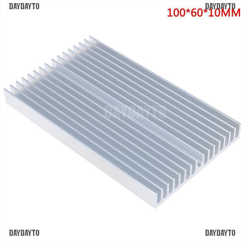 Khung nhôm tản nhiệt kích thước 100*60*10mm cho mạch LED IC