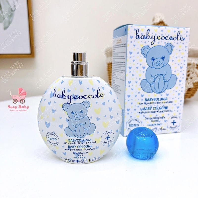 Nước hoa chiết xuất hoa sen Babycoccole 0m+ an toàn cho bé sơ sinh 100ml