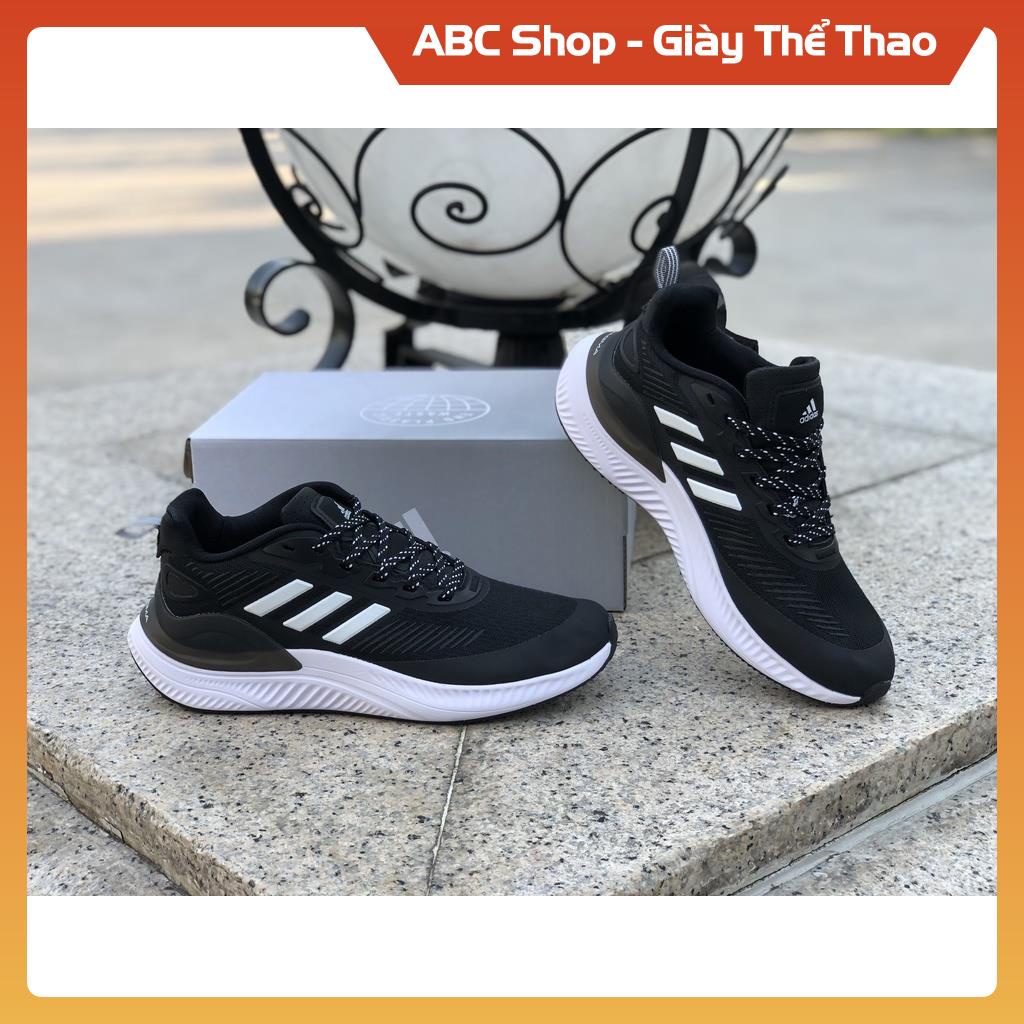 Giày Thể Thao Nam Adida.s Aphamagma Đen Trắng, Giầy Sneaker Aphabounce 2022  full bill box