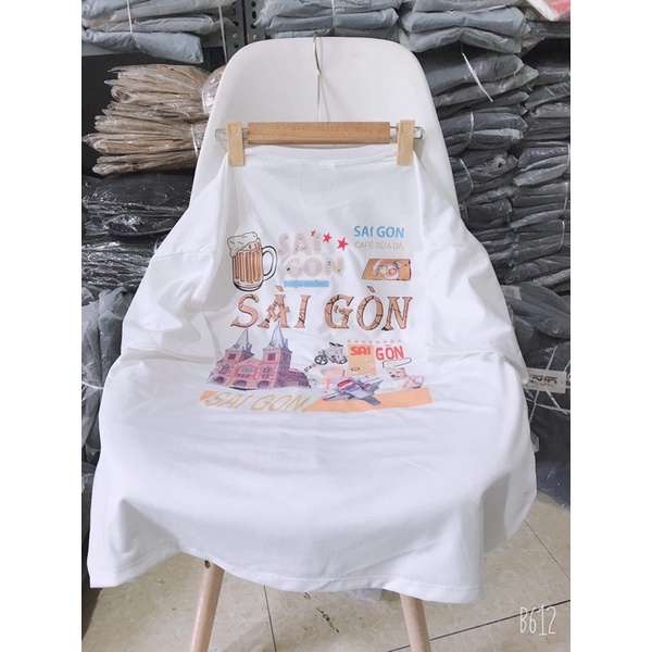 Áo thun SÀI GÒN in 2 mặt 5D TH6