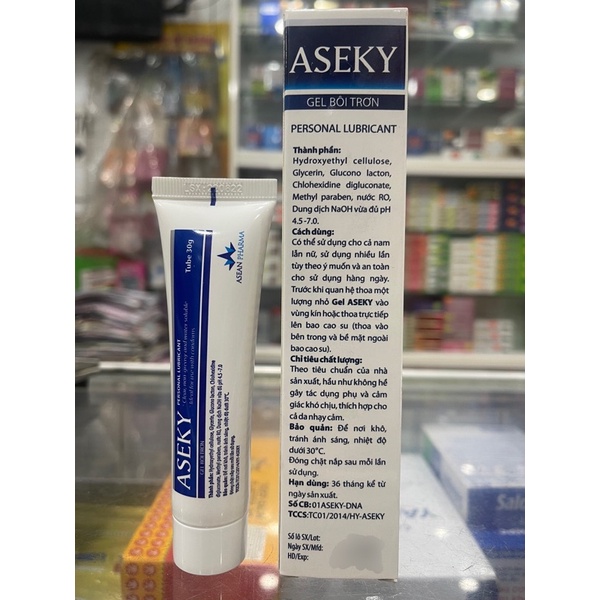Gel bôi trơn ASEKY - 30gram