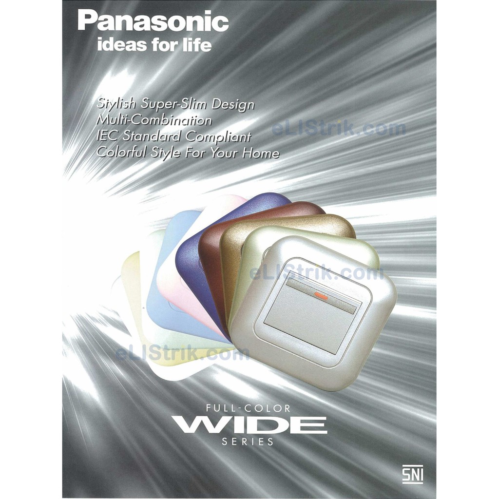 Công Tắc Điện 1 Chiều Panasonic Wej5541