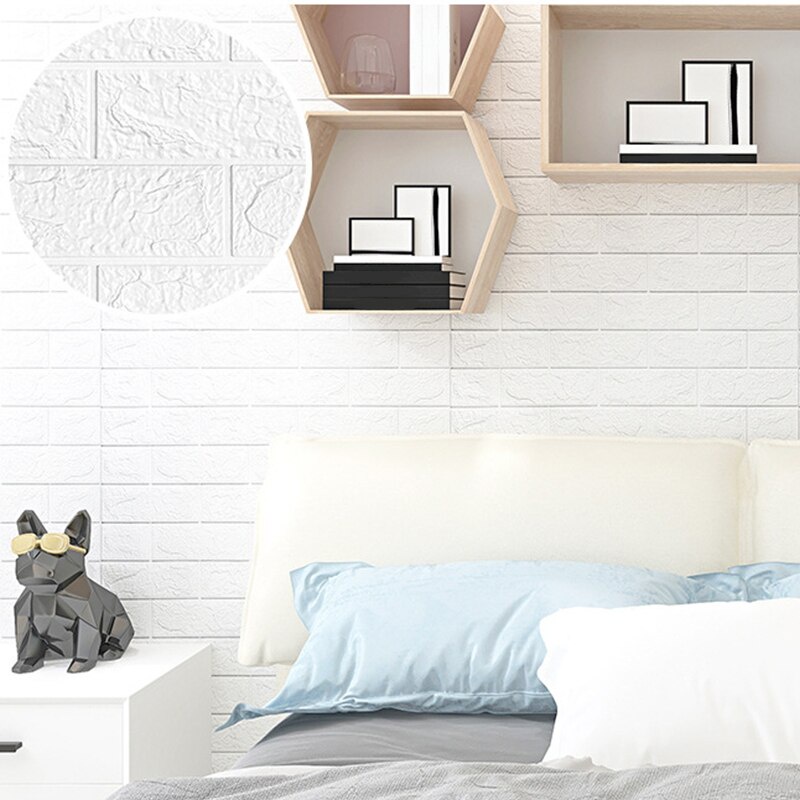 Miếng dán tường 35*30cm in 3D trang trí nội thất
