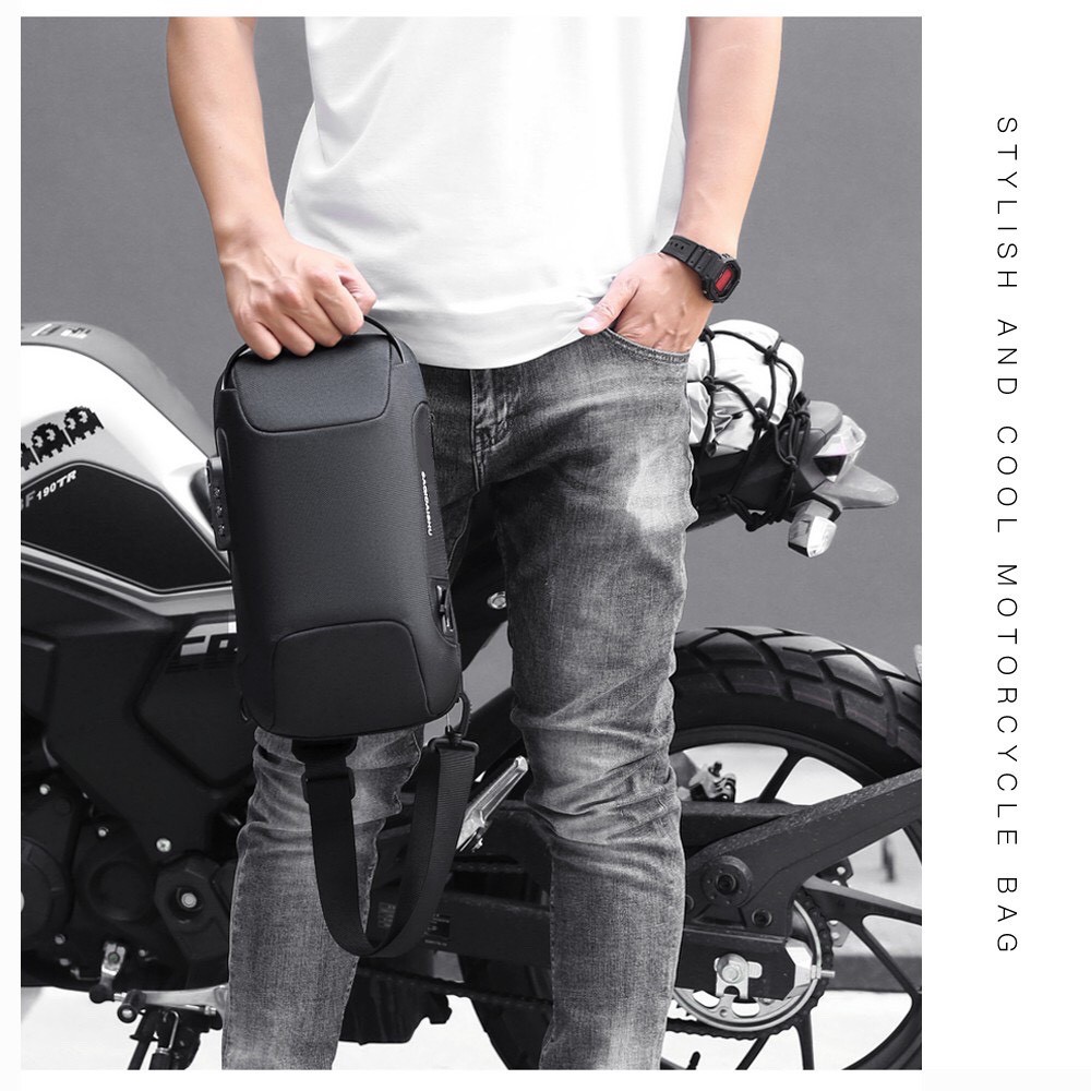 Túi đeo chéo nam nữ đi chơi hàng hiệu chống nước khóa số chính hãng 1 quai -  DT510 | BigBuy360 - bigbuy360.vn