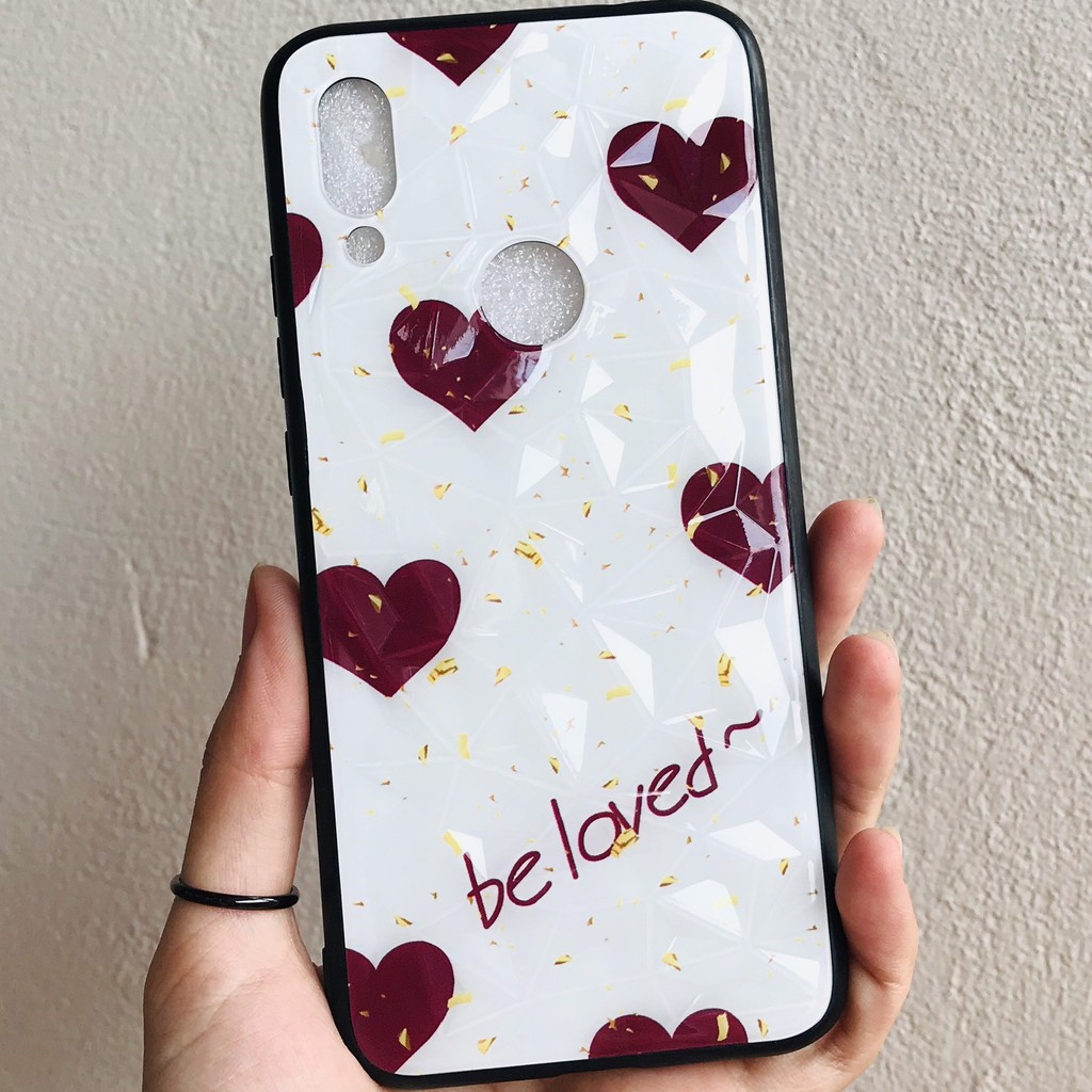 Ốp lưng kính 3D cho xiaomi note 7 / redmi 7 / mi 8 / mi 9 / mi 9 se / mi 8 lite