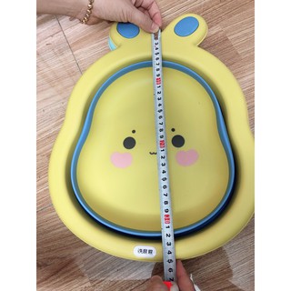 Chậu Rửa Mặt Gấp Gọn Hình Thỏ Đáng Yêu Cho Bé