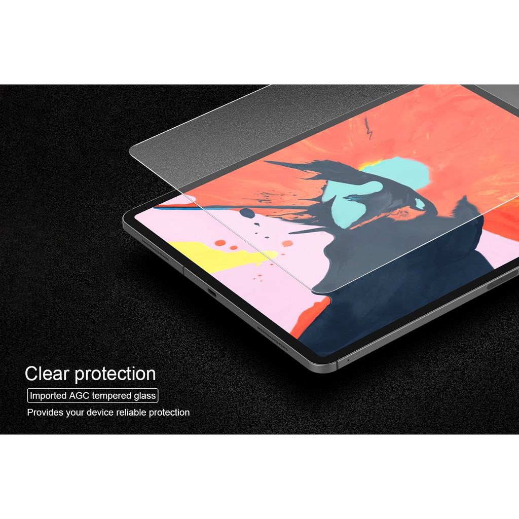 Kính cường lực Nillkin H+ cho iPad Pro 11/12.9 inch (2018/2020/2021) iPad 9.7/Gen 10.2/Air 3/4(10.5/10.9 inch), Mini 5/6