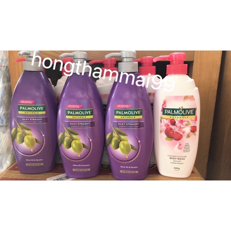 Dầu gội xả 2in1 Palmolive thiên nhiên 600ml