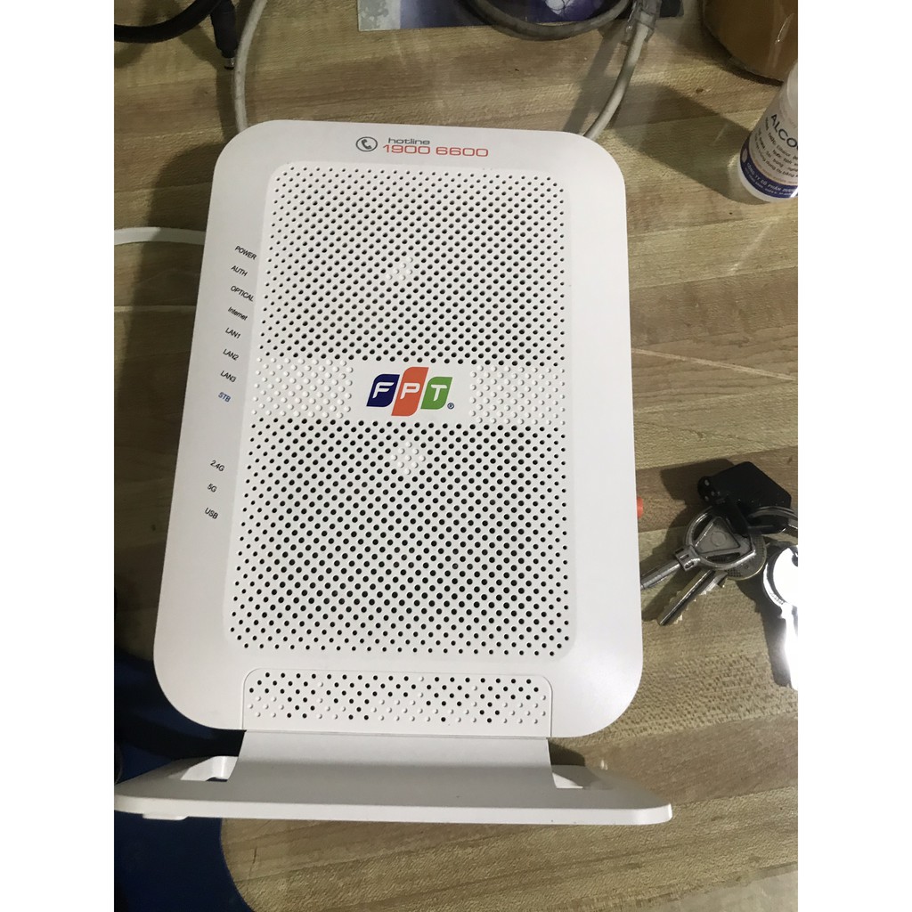 Modem cap quang Gpon FPT dual band model G-97RG6M như hình, sản phẩm qua sử dụng, ngoại hình đẹp