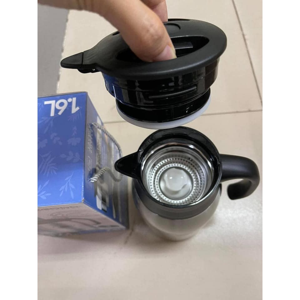 PHÍCH GIỮ NHIỆT, BÌNH GIỮ NHIỆT, PHA TRÀ TIỆN DỤNG 2GOOD B18 (1,6 Lit)