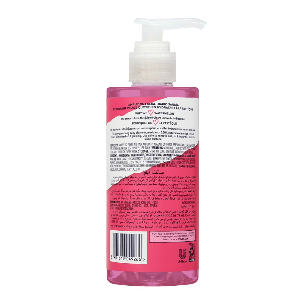 Sữa rửa mặt St.Ives dưa hấu dưỡng ẩm 200ml | BigBuy360 - bigbuy360.vn