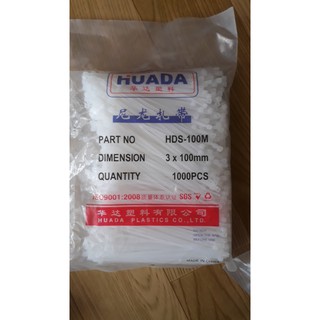 DÂY RÚT NHỰA  100MM 1000PCS