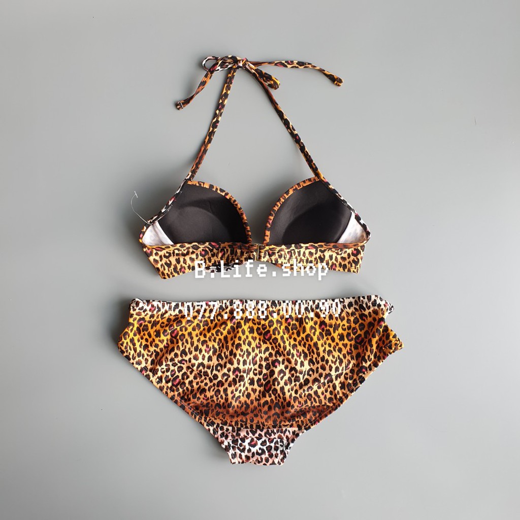 Bộ bơi hai mảnh Sofia báo đốm xuất khẩu Châu Âu