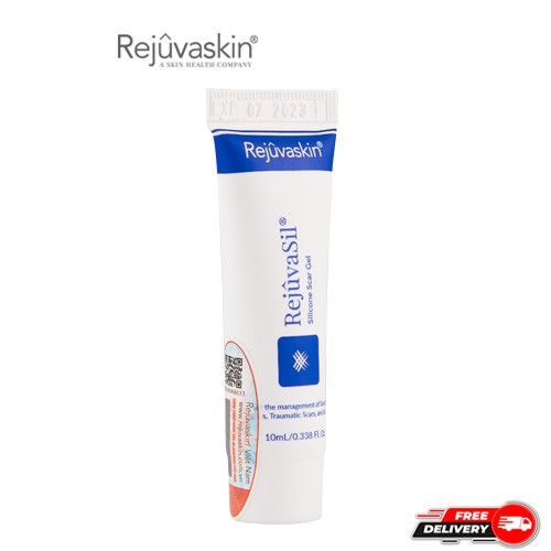 Gel ngăn ngừa sẹo và làm xẹp sẹo lồi, sẹo phì đại REJUVASKIN Rejuvasil 10ml | BigBuy360 - bigbuy360.vn