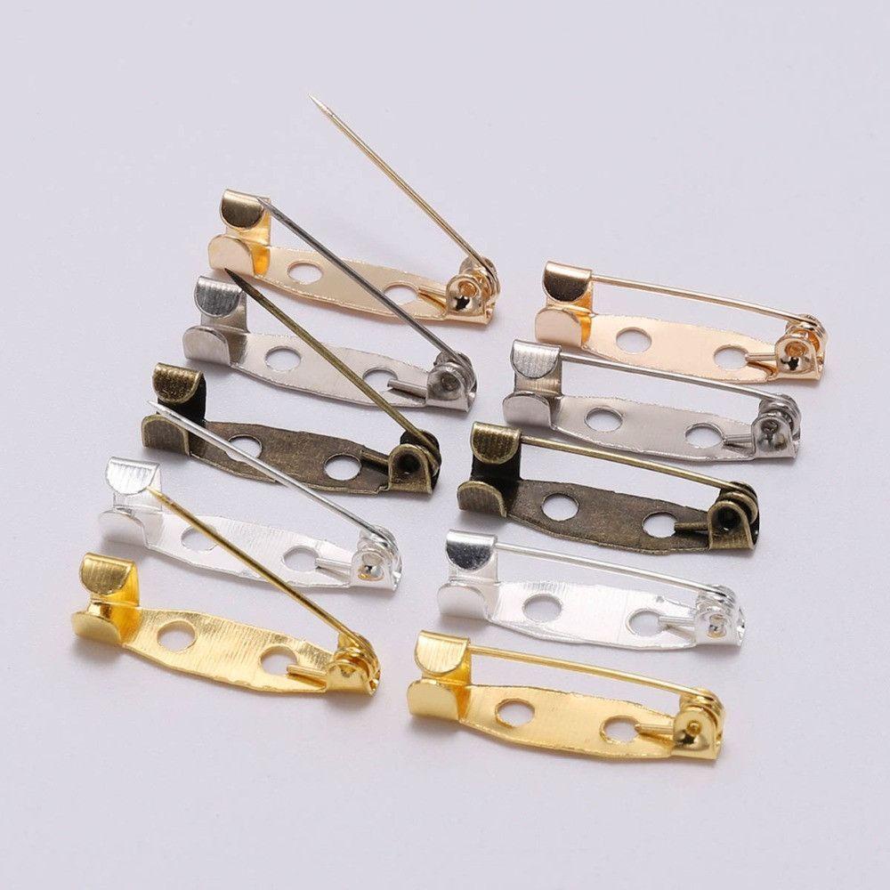 Set 50 Ghim Cài Áo 25mm Bằng Hợp Kim Nhôm Chuyên Dụng