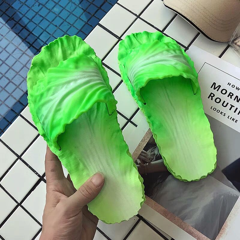 Dép Đi Trong Nhà Chống Trượt In Họa Tiết Rau Củ Quả Phong Cách Trung Quốc GP2 Độc Đáo Thời Trang Cho Nam Và Nữ