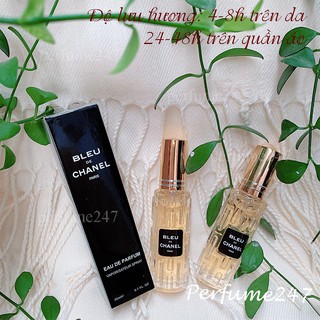 COMBO 2 NƯỚC HOA NAM BLUE 20ML THƠM LÂU