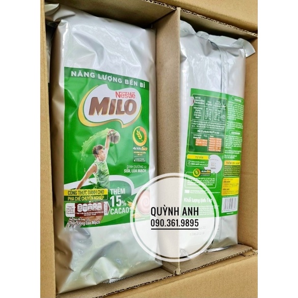 Bột Milo nguyên chất gói 1KG (dành cho pha chế chuyên nghiệp)