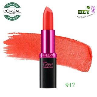 Son Màu Chuẩn Lì L'Oreal Màu Cam 917 Tropical Sorbet 3.9g