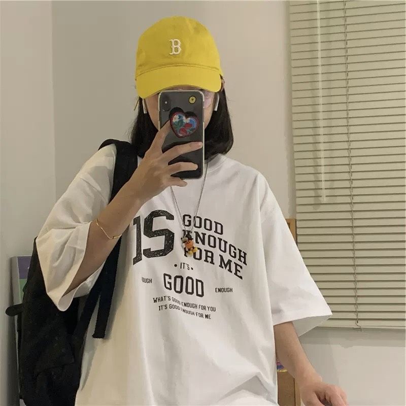 Áo thun tay lỡ unisex Is Good