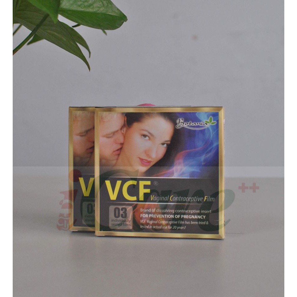 MÀNG FILM TRÁNH THAI VCF (HỘP 3 CHIẾC)