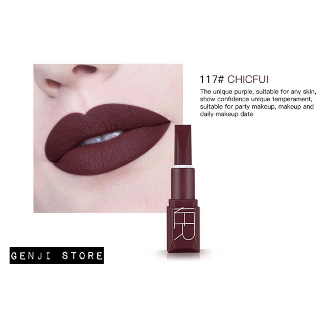 (HÀNG NỘI ĐỊA TRUNG) Son thỏi lì PUDAIER Matte Lipstick