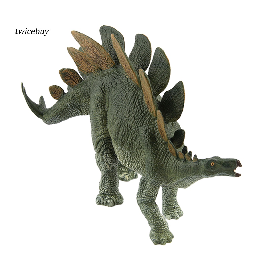 Mô Hình Đồ Chơi Khủng Long Stegosaurus Carnotaurus Chống Rơi Dùng Trang Trí