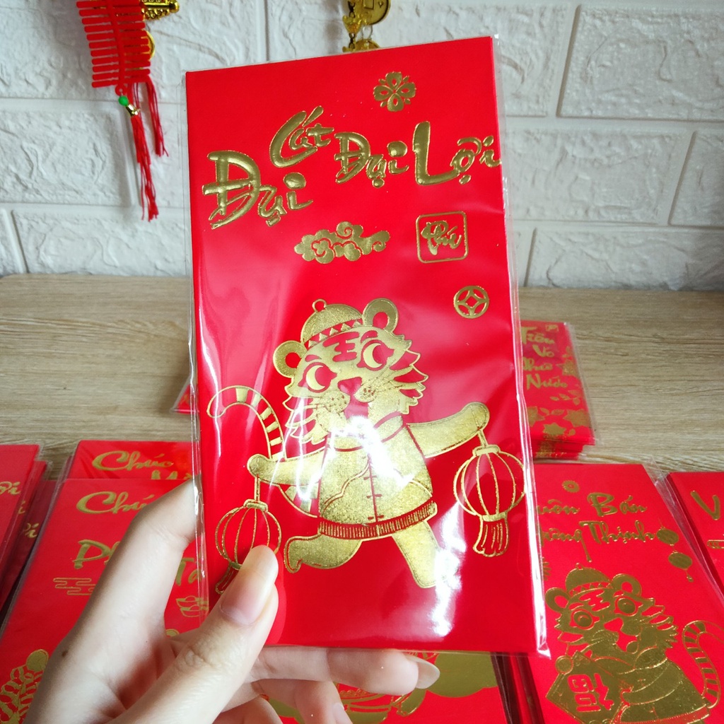 Tập bao lì xì ngày Tết [ 1 tập có 6 chiếc ]