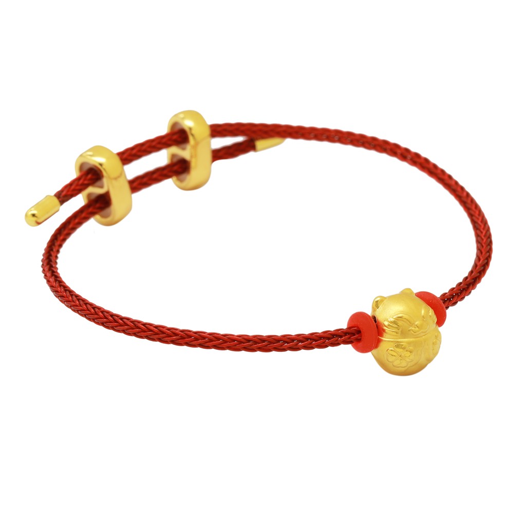 Charm vàng 24K DOJI - Mèo thần tài CB_60203