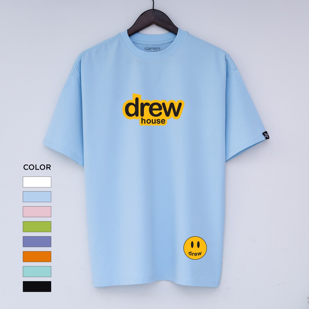 Áo thun Local brand Tee Dreew - Áo thun tay lỡ full tags.