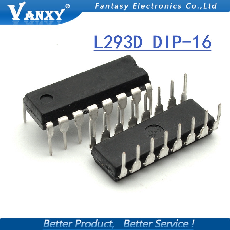 Bộ 50 Linh Kiện Điện Tử Ic L293D Dip16 L293 Dip 293d Dip-16