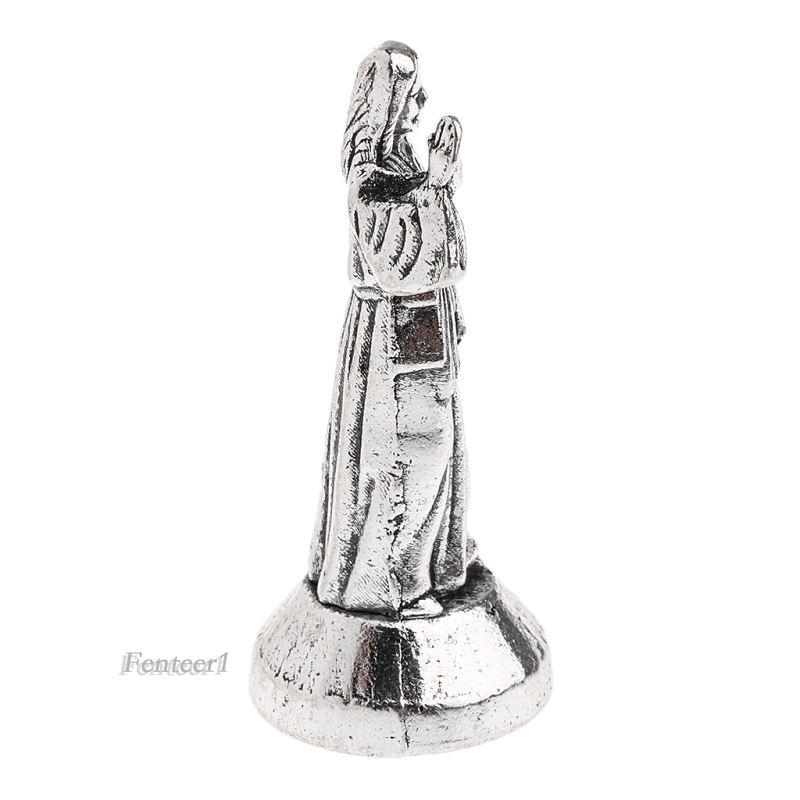 Mô hình tượng điêu khắc bằng hợp kim bạc 5cm