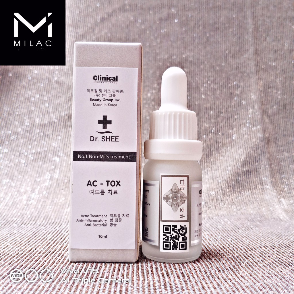 (Mẫu mới 2021) Tinh chất dành cho mụn AC- TOX Dr.Shee