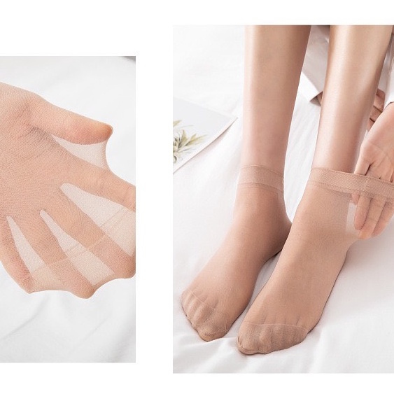 Tất Nữ ❤️FREESHIP❤️ Tất Da Nữ cổ ngắn siêu dai phối đồ theo phong cách Hàn Quốc được chọn màu mã A8
