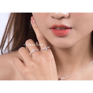 Nhẫn bạc ta cao cấp ♥️♥️♥️ nhẫn kim tiền bạc mỏng