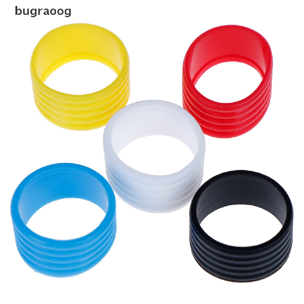 Set 4 Vòng Cao Su Co Giãn Dùng Để Quấn Cán Vợt Tennis