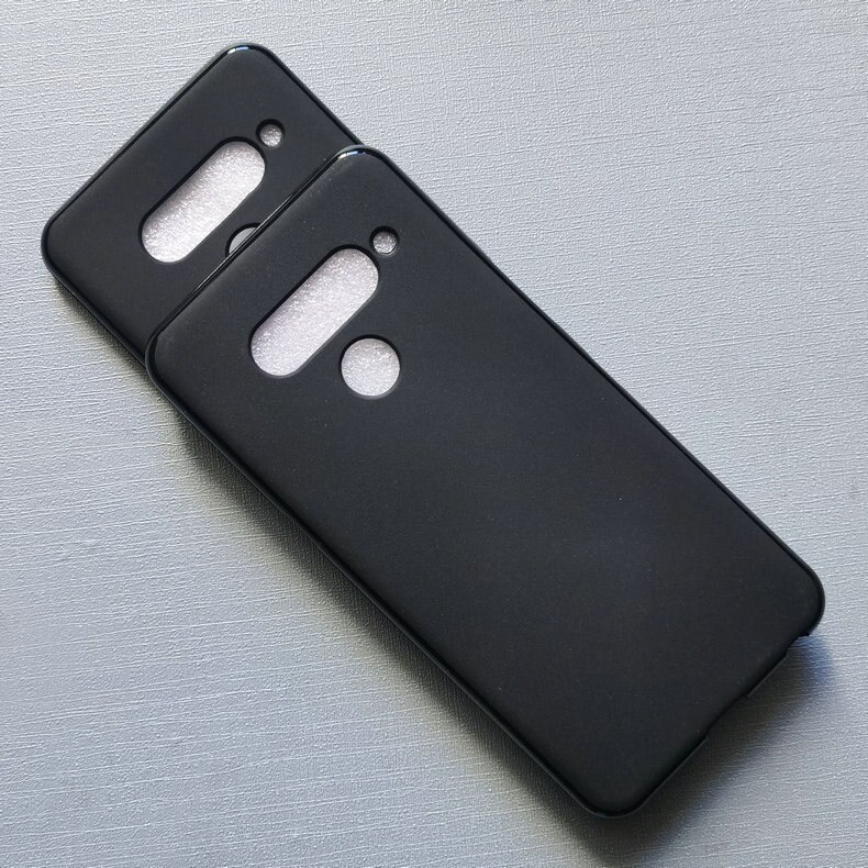 [Loại Tốt] Ốp lưng LG V50 Dẻo Đen Nhám Mịn